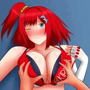 咲宮入華のおっぱいを揉んでみた