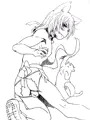 裸のうちの子にフォロワーさんから言われたもの足してく