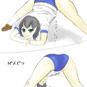 例のポーズ？