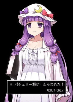 例大祭19『パチュリー様があらわれた！』サンプル