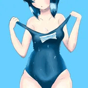 スク水夜風ﾁｬﾝ