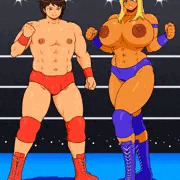 男女プロレス!!