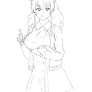 新作のラフ