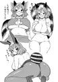 C96『ぬえちゃんvsマミゾウさん』サンプル