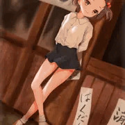 チエちゃんらくがきとまなつちゃんらくがき