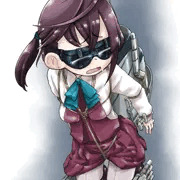 「目隠しされて緊縛された沖波」を描きましょう