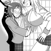 壁ドンオッパイ攻撃
