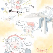 クリスマスらくがき