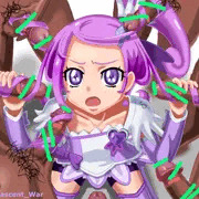 集団髪コキ顔射キュアソード