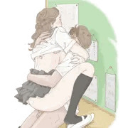 放課後の教室で