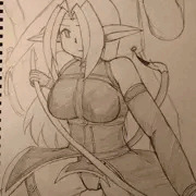 ウチの娘クルス(おしごと中のすがた)