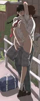 帰り道で
