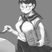 体がエロいモブ顔女子