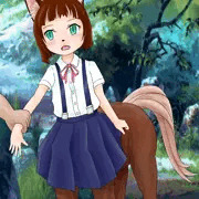 ケンタウロス子ちゃんの種付け（直前）