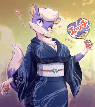 プルーンちゃんと浴衣デート