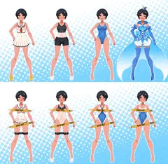 姫水晶着せ替えサンプル