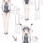 チャイナドレスの下に仕込んでるキサキと先生