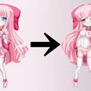 ビフォーアフター！パステル☆ピーチ！