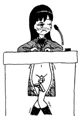 生徒会長にいたずら