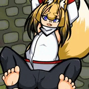 捕まり狐っ娘