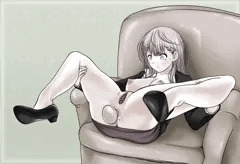 お尻にすごいものが入ってる桐須先生