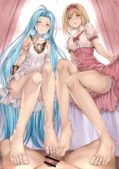 グラブルなまあし部　ルリア＆ジータ