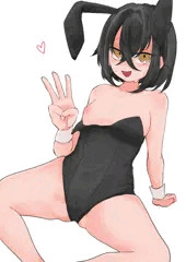 1回3万で乳首を見せてくれるバニーちゃん
