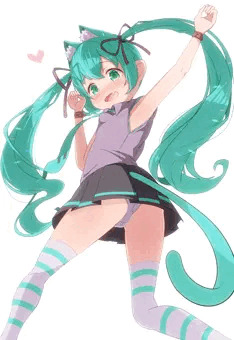 初音ミクちゃん落書き