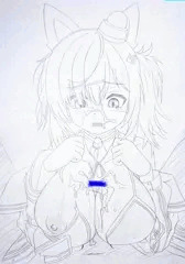 スパチャ次第で挟んでくれる猫。