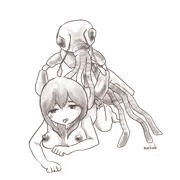触手と蟲の怪物に気持ちよくされる女の子2