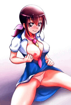 娘の制服を着て誘ってくる育代さん