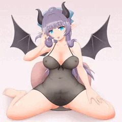 あのんちゃんの乳首透け透けパジャマ