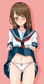 紐、引いて？