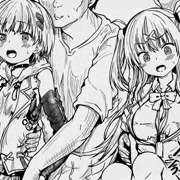みのりんと五十鈴っちがえちちな目にあう漫画ペン入れ中