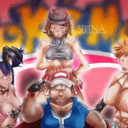 サトシ（？）ハーレム（ポケットモンスター）