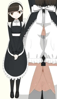違う制服を着てきてしまうお茶目なメイドさん