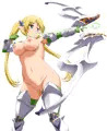 エルフのアーチャー服無し差分