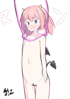 ピンクモルゲ化ロリサキュバス