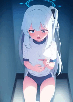 お腹の中に……