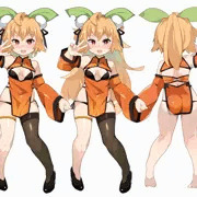 スケベ衣装イラコン チャイナっぽいやつ