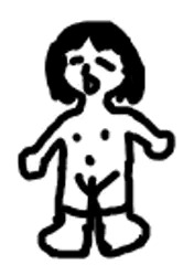 はだかくつした