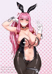 ジッパー式半透明バニー茜ちゃん