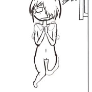 うちの子落書き