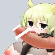 ゆるふわ金髪娘フェラ