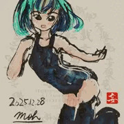 スク水ニーソネコミミさん2025-12-28d