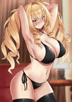 日焼けお嬢様
