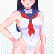 ハイレグセｰラー子②