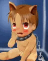 ちょっと！なにこれ！外してよ！