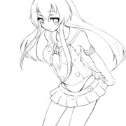 本日の線画