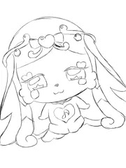 ピカリーネ様落書き